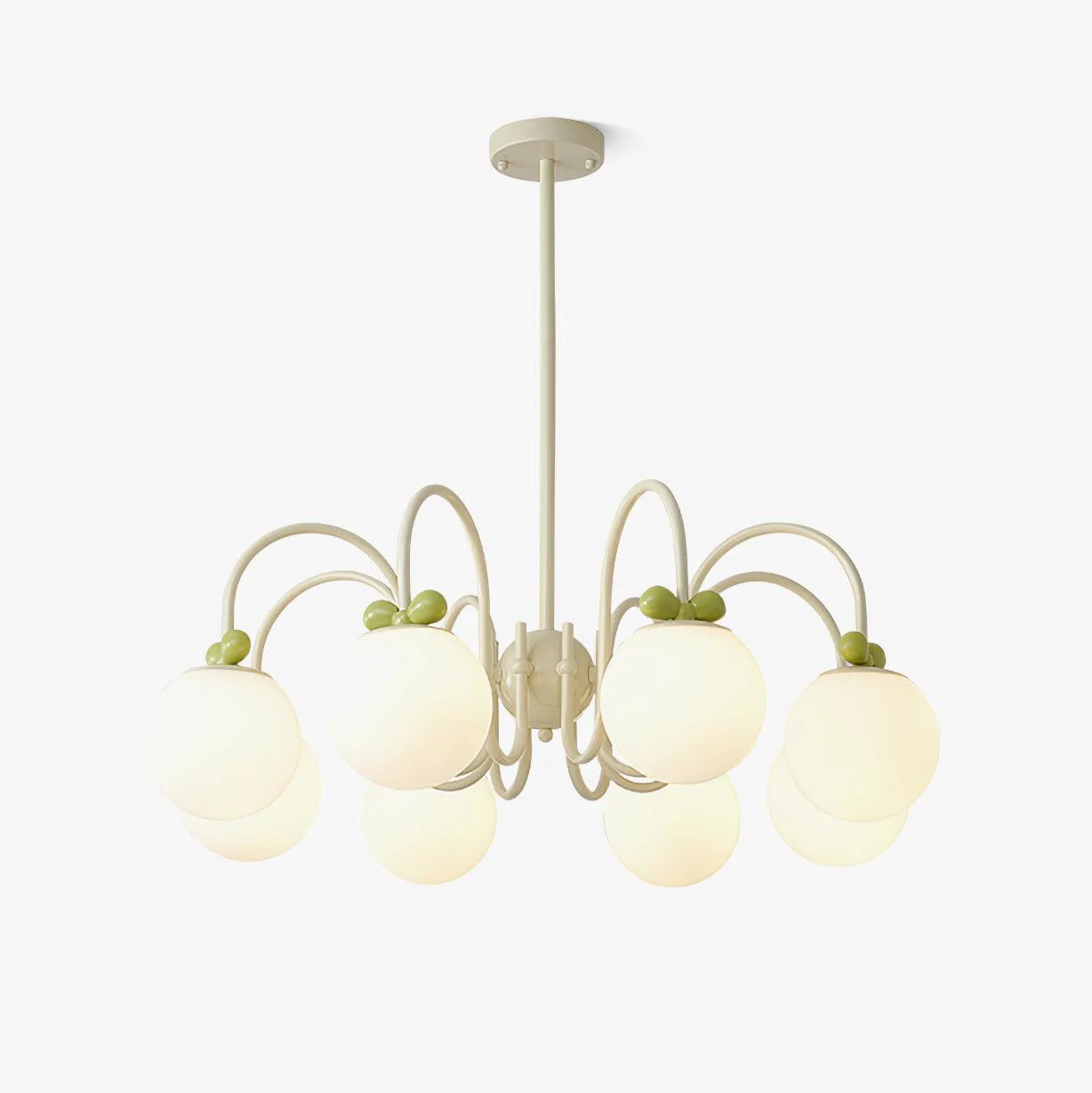 Optimized Cream Cherry Chandelier Exclusive