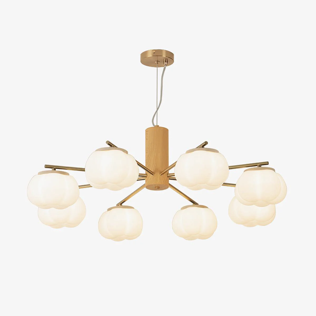 Soft Cotton Balls Chandelier Trendy