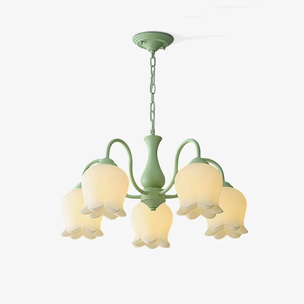 Soft Elegant Lilium Chandelier Comfortable