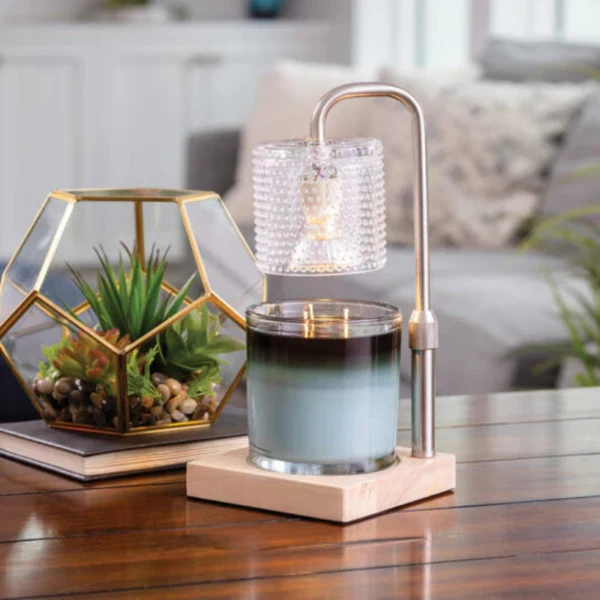 High-Performance Silver Hobnail Candle Warmer Lamp Fashionable