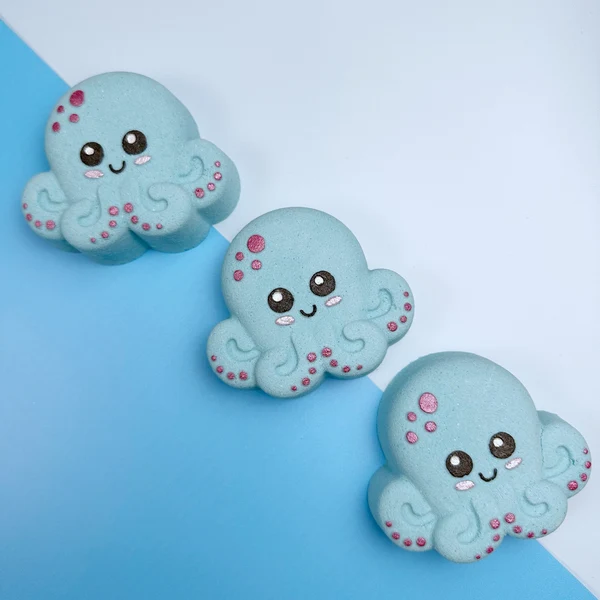 Soft Octopus Bath Bomb Flexible