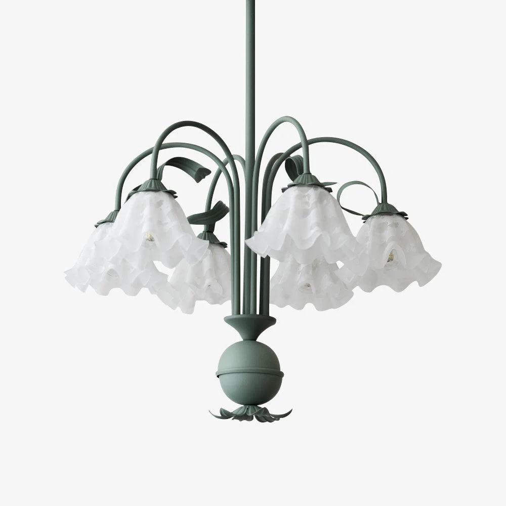 Breathable Bell Orchid Chandelier Casual