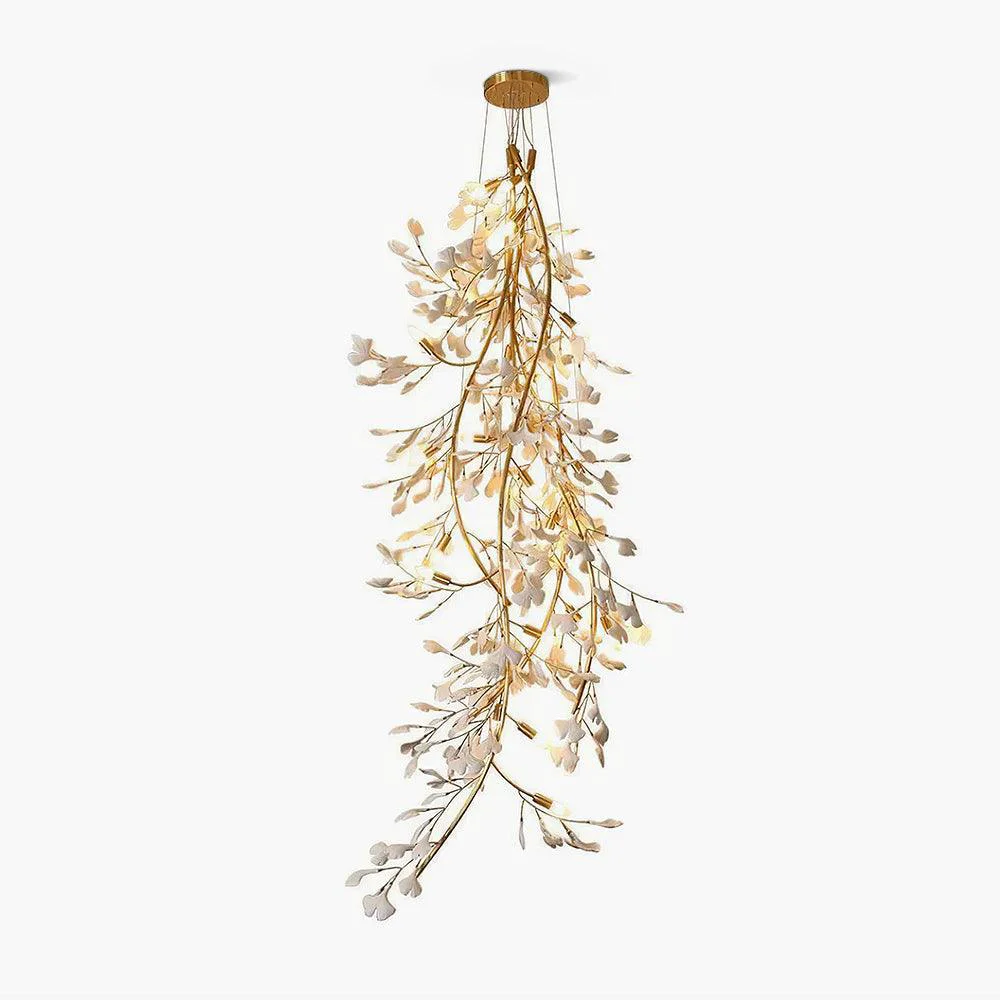 Original Gingko Long Branch Chandelier Outstanding