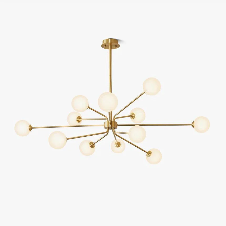 Natural Solaire Arm Chandelier Luxury