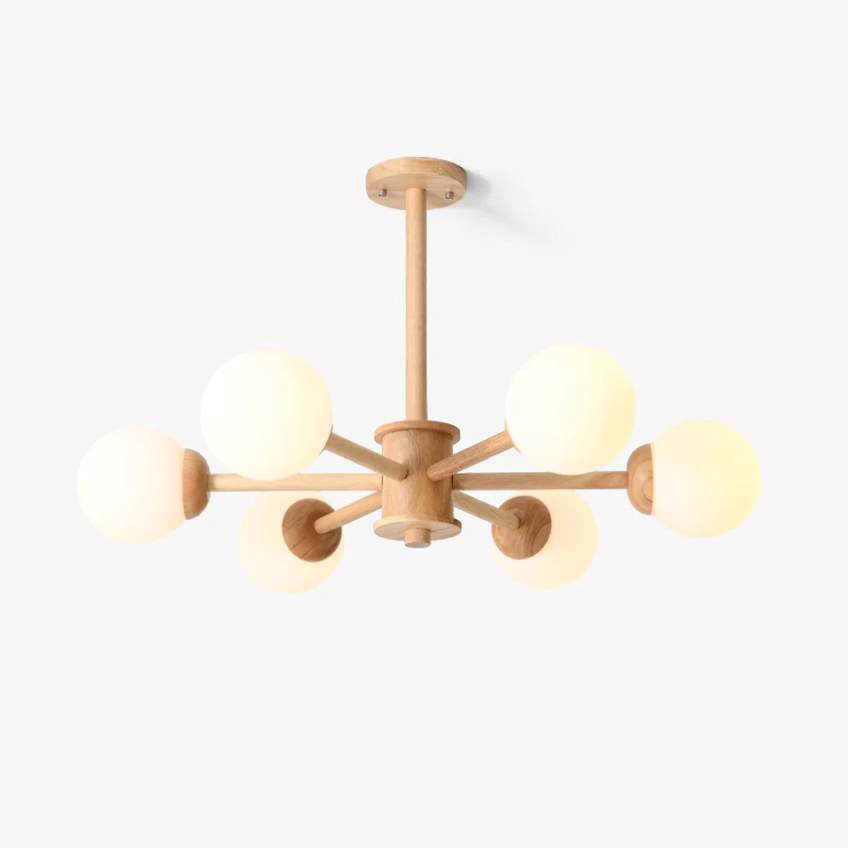 Eco-Friendly Kozan Wooden Chandelier Recyclable