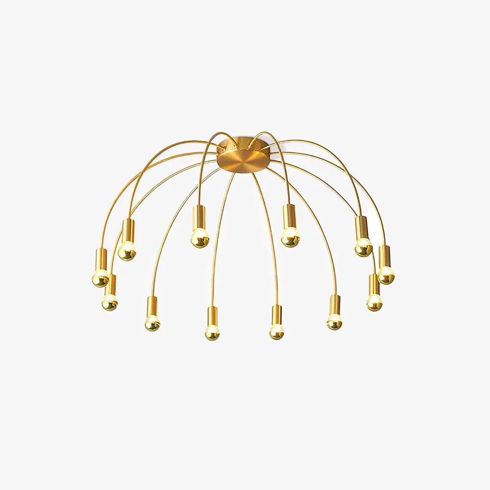 Detailed Fireworks Ceiling Lamp Superior