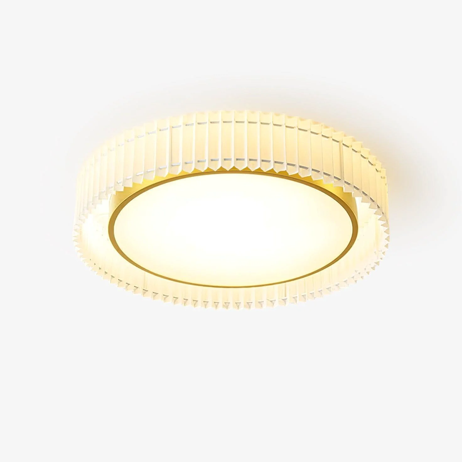 Excellent Round Pleated Ceiling Lamp Innovative