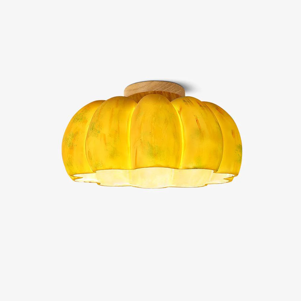 Professional Pumpkin Ceiling Light Expertly Made