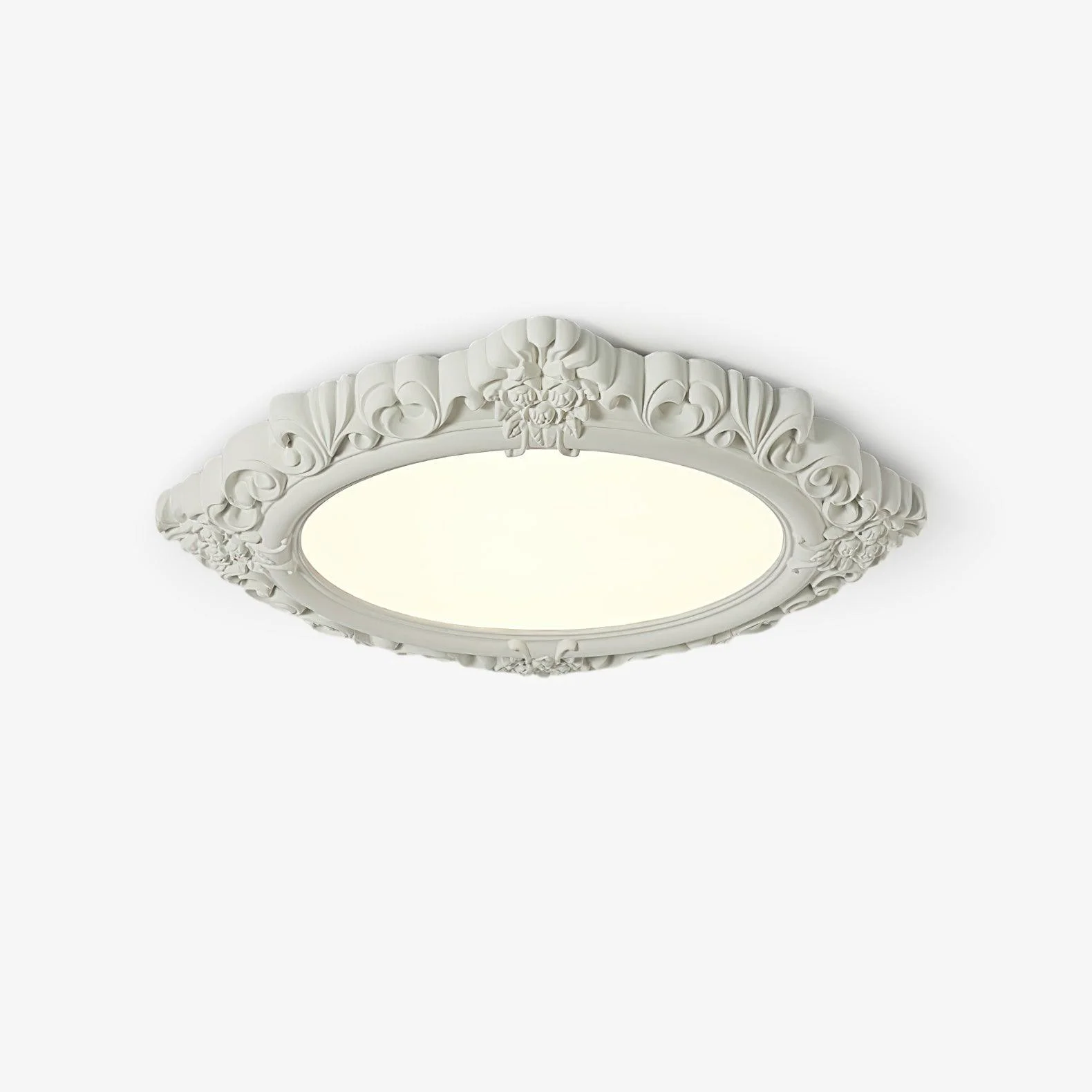 Innovative Sculpted Resin Ceiling Lamp Original Design