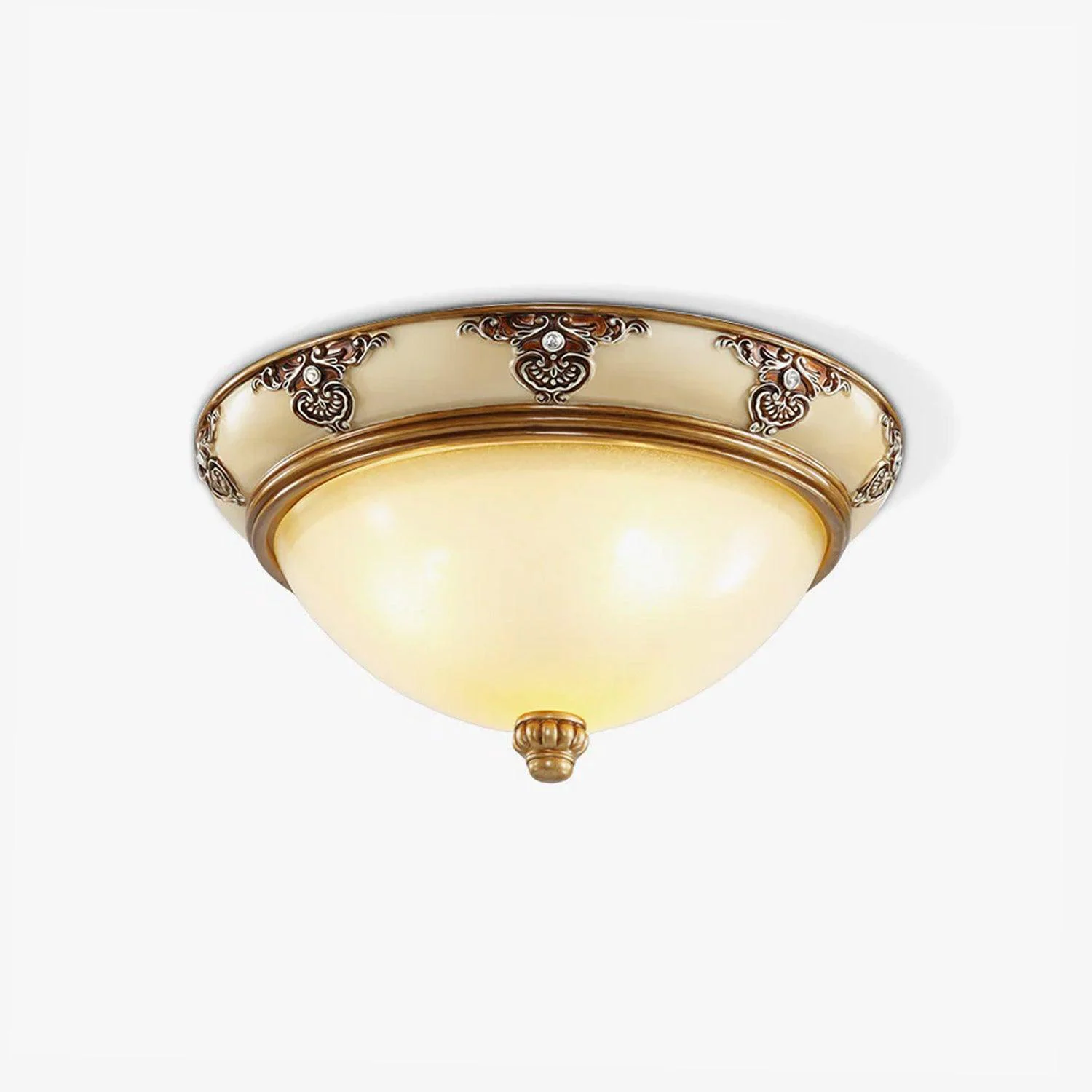Comfortable Brahm Flush Ceiling Light High-Performance