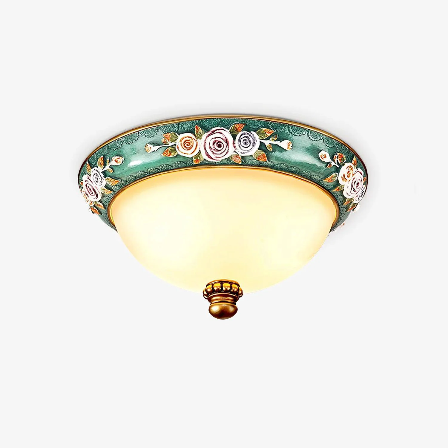 Flexible Pastoral Bowl Ceiling Light Fashionable