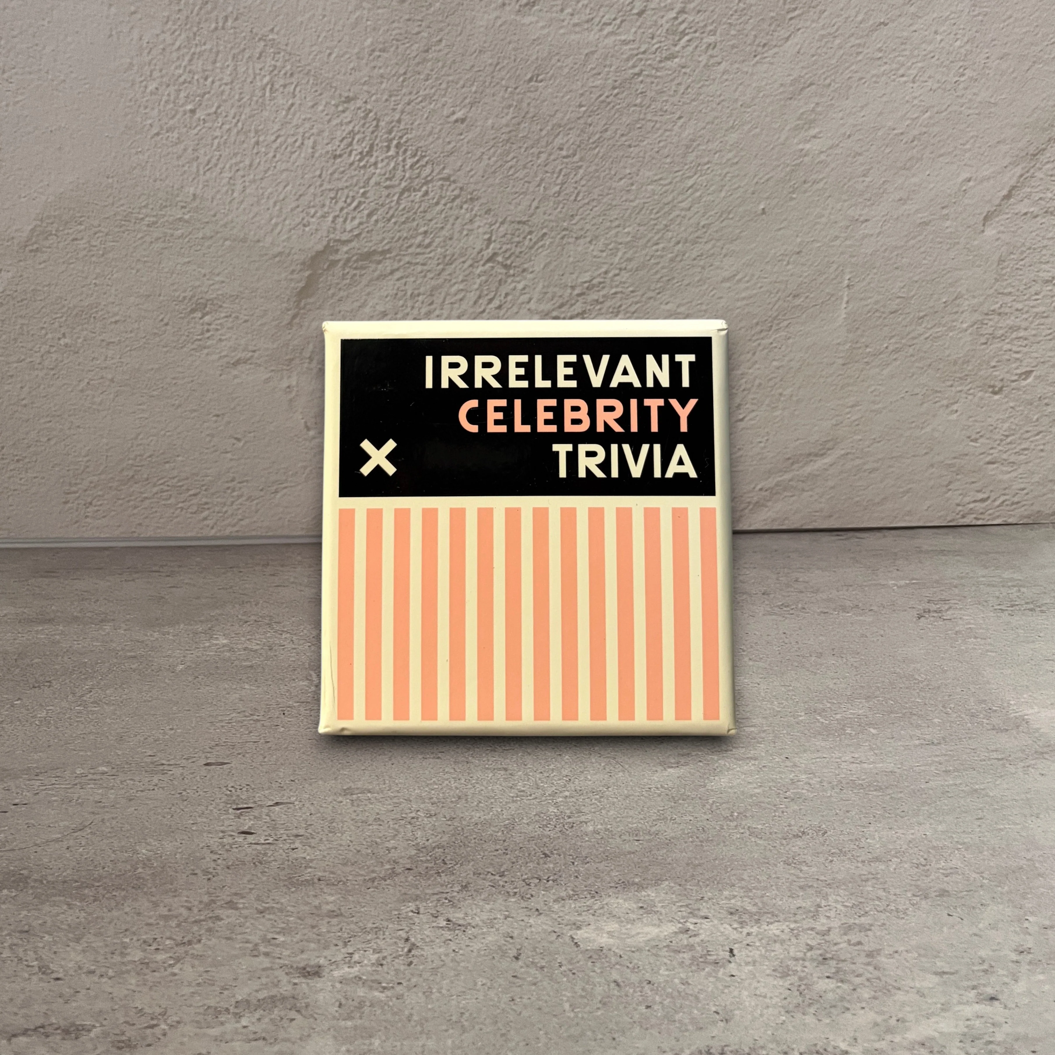 Trendy Irrelevant Celebrity Trivia by Brass Monkey Soft