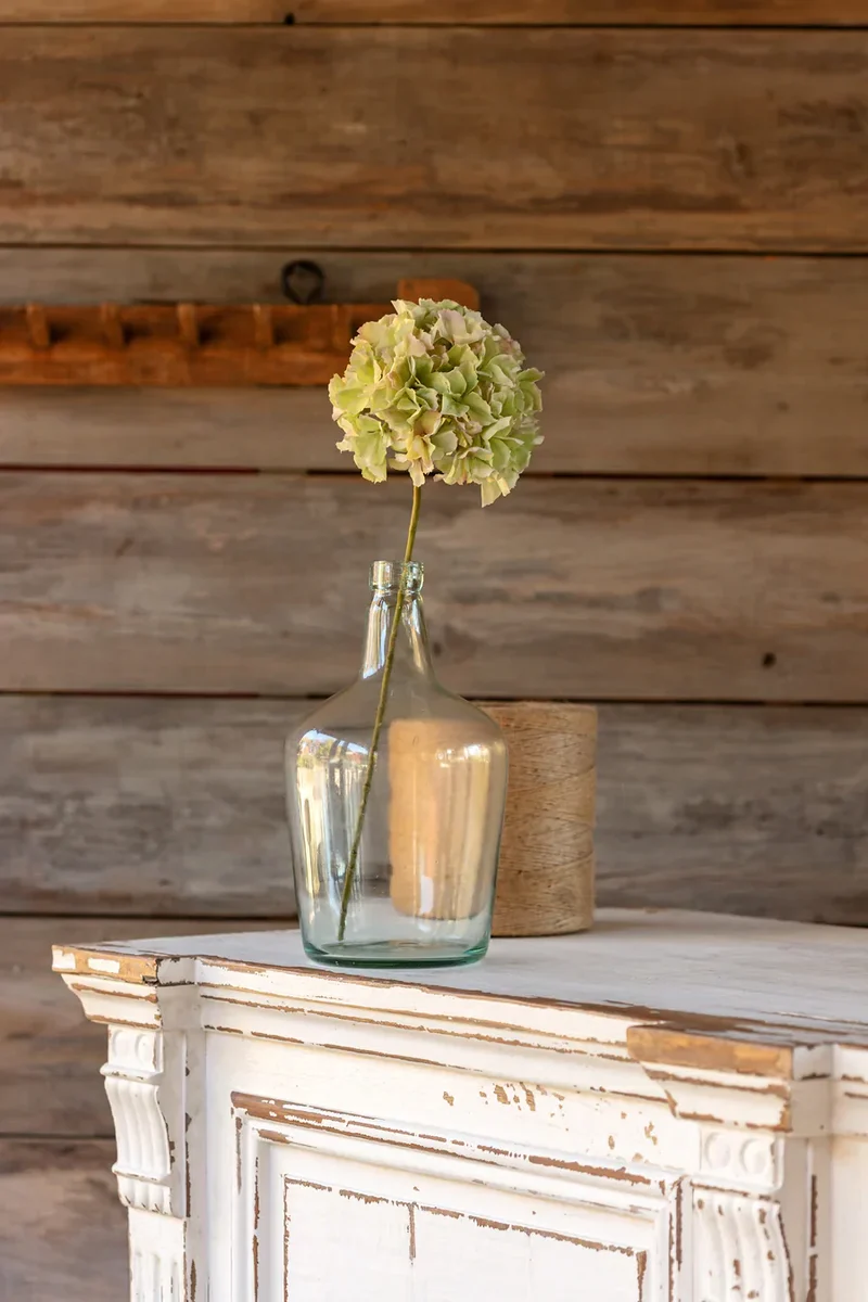 Hydrangea Stem Green Blush Selected
