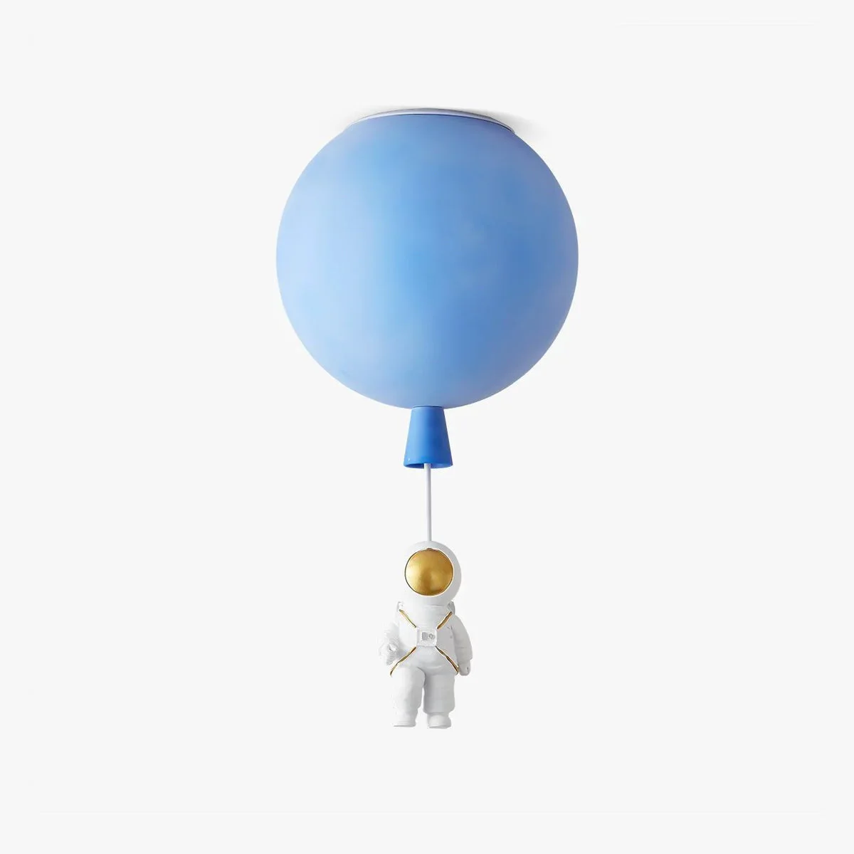 Verified Frosted Balloon Ceiling Light Solid