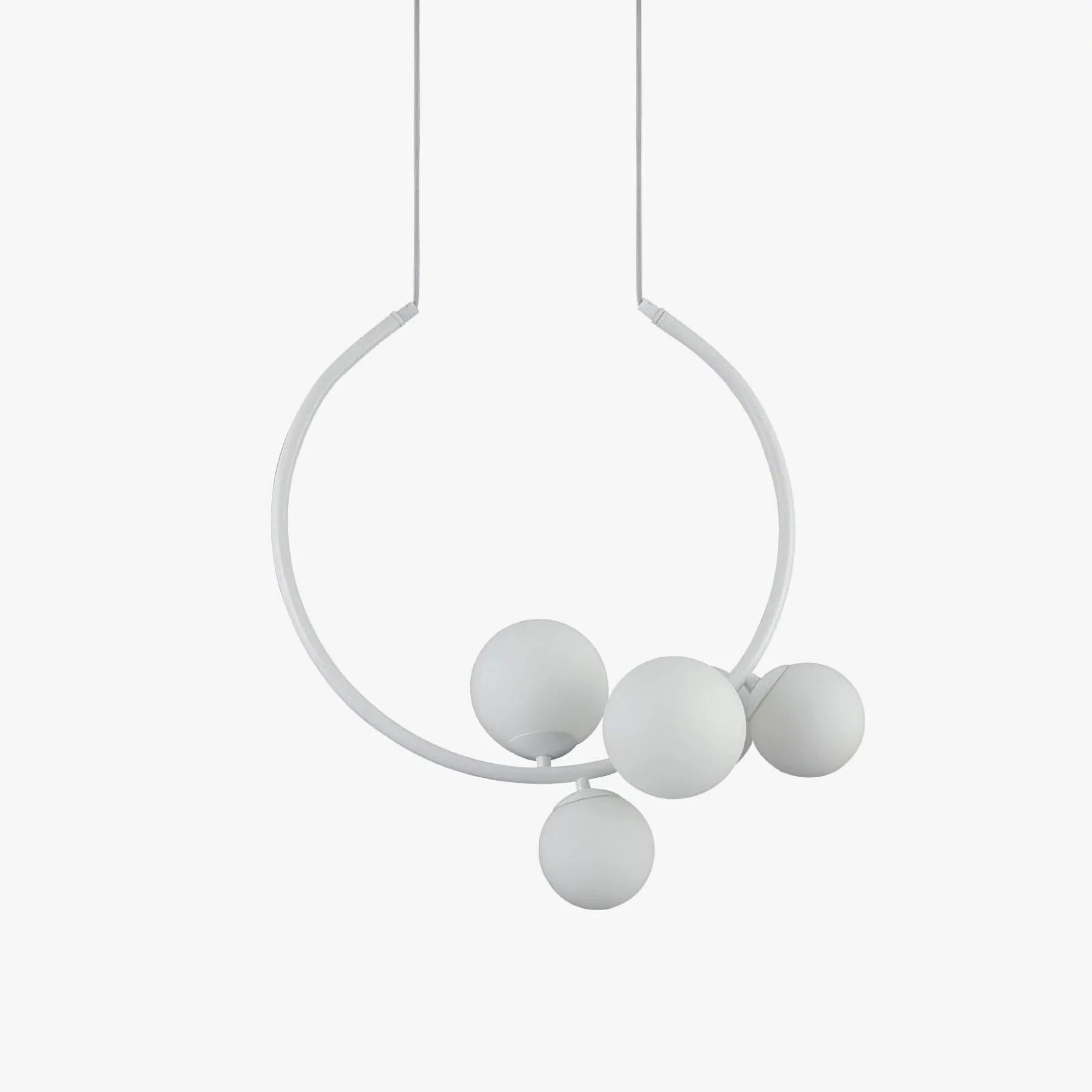 Versatile Glass Bubble Pendant Light Eco-Friendly