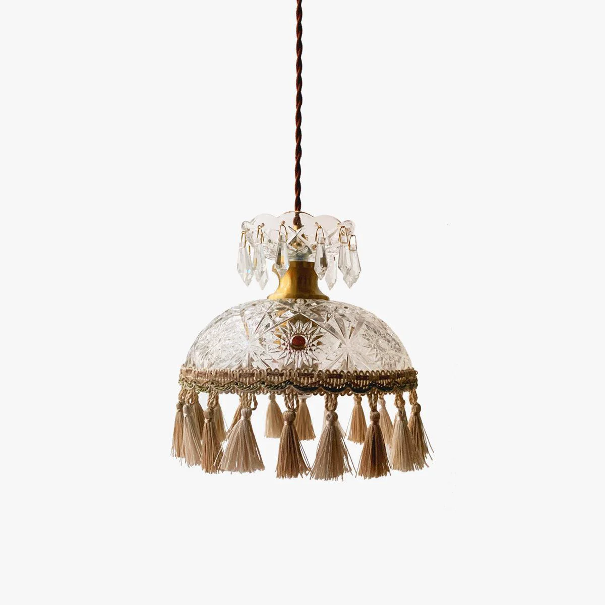 Superior Bowl Tassel Pendant Light Versatile