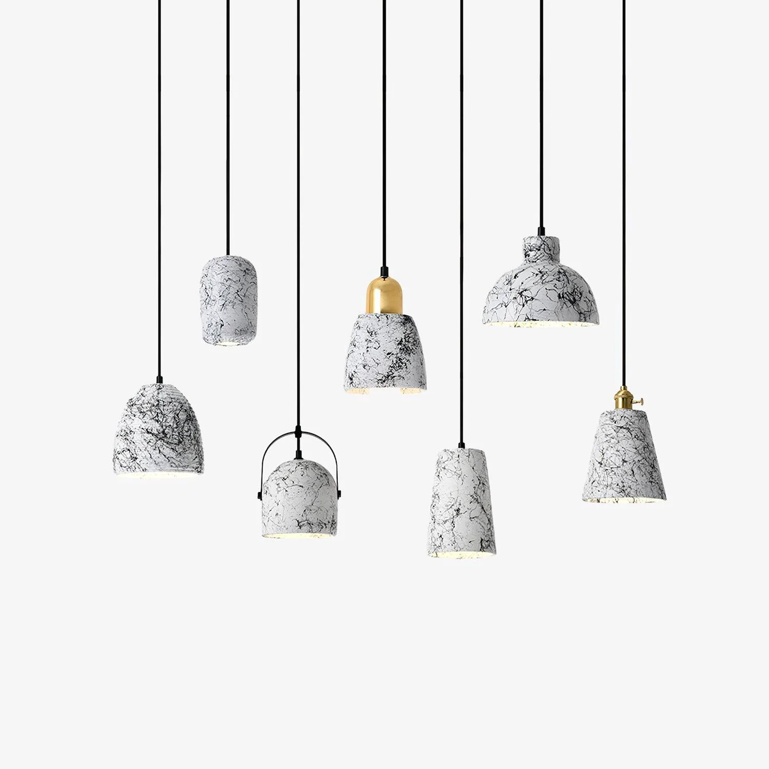 Innovative Hubble Cement Pendant Lights Elegant