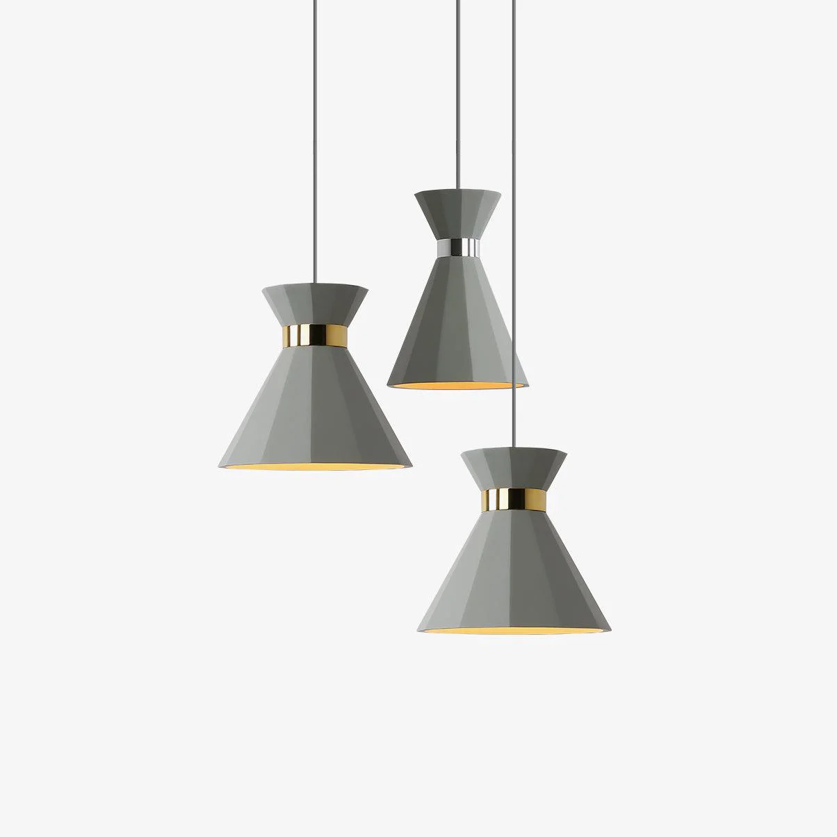 Refined Sash Cement Pendant Light Practical