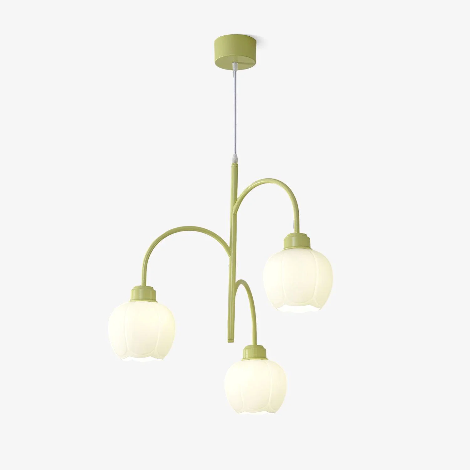 Authentic Lustra Flower Chandelier High-End