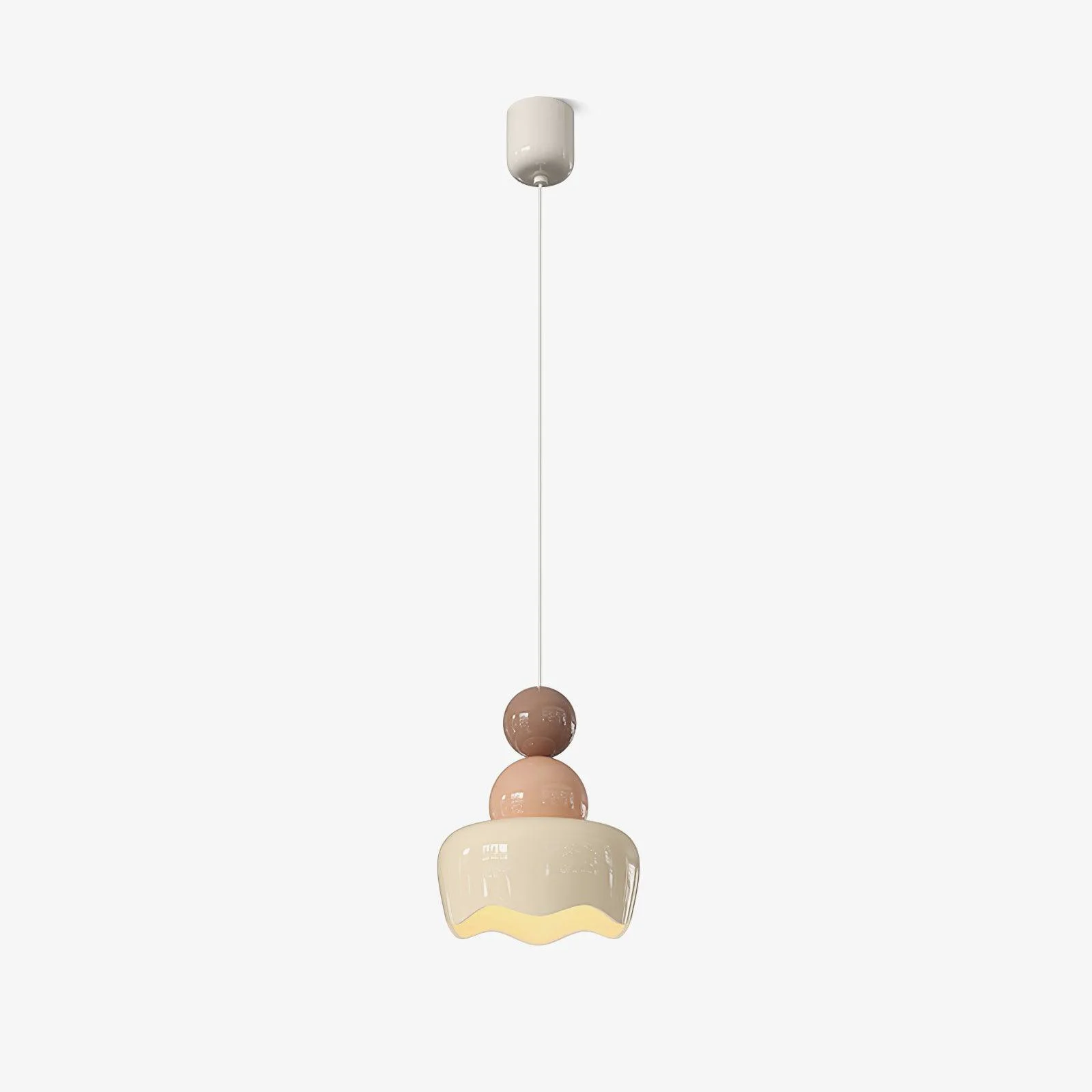 Organic Sunny Rain Doll Pendant Lamp Easy-to-Use