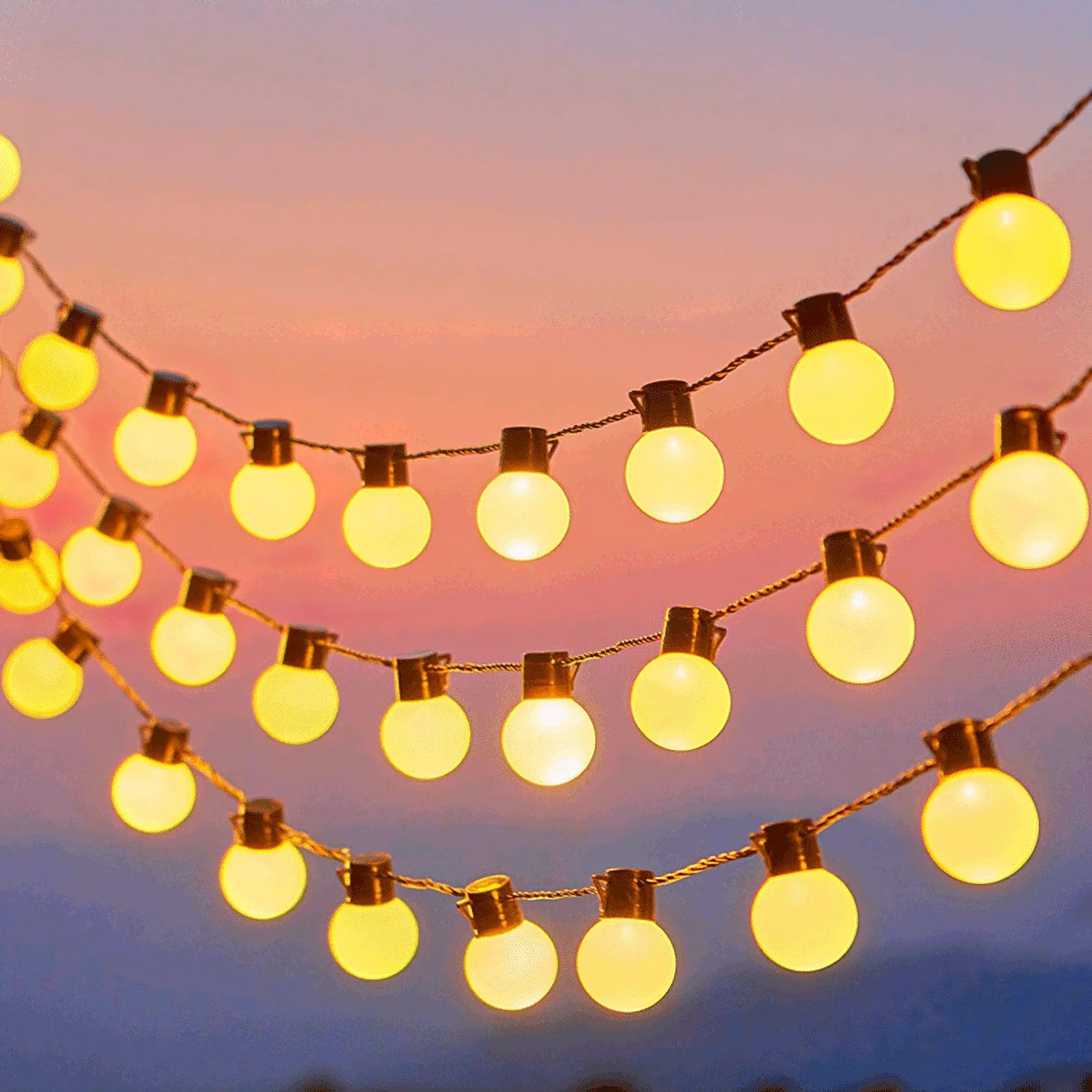Detailed Led Globe Fairy String Lights Clean
