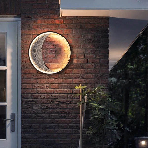 Artisan Outdoor Moon Lamp Soft