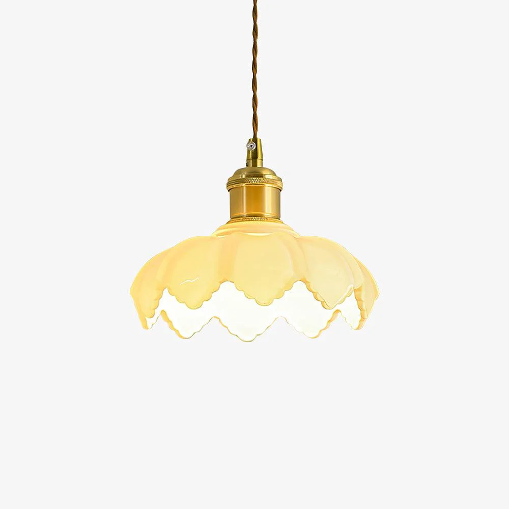 Classic French Petal Pendant Light Exceptional