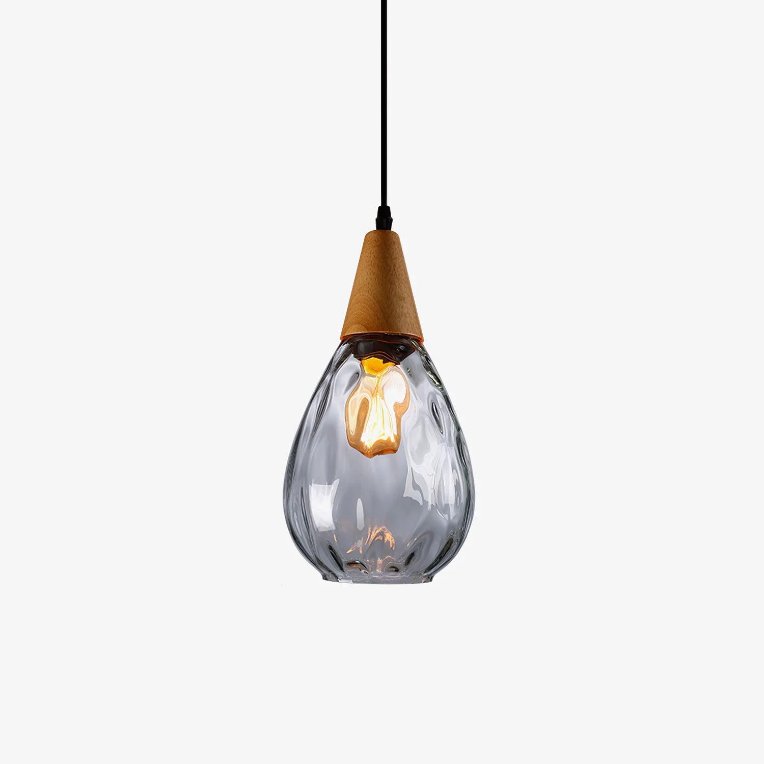 Traditional Besnier Glass Pendant Light Prestigious