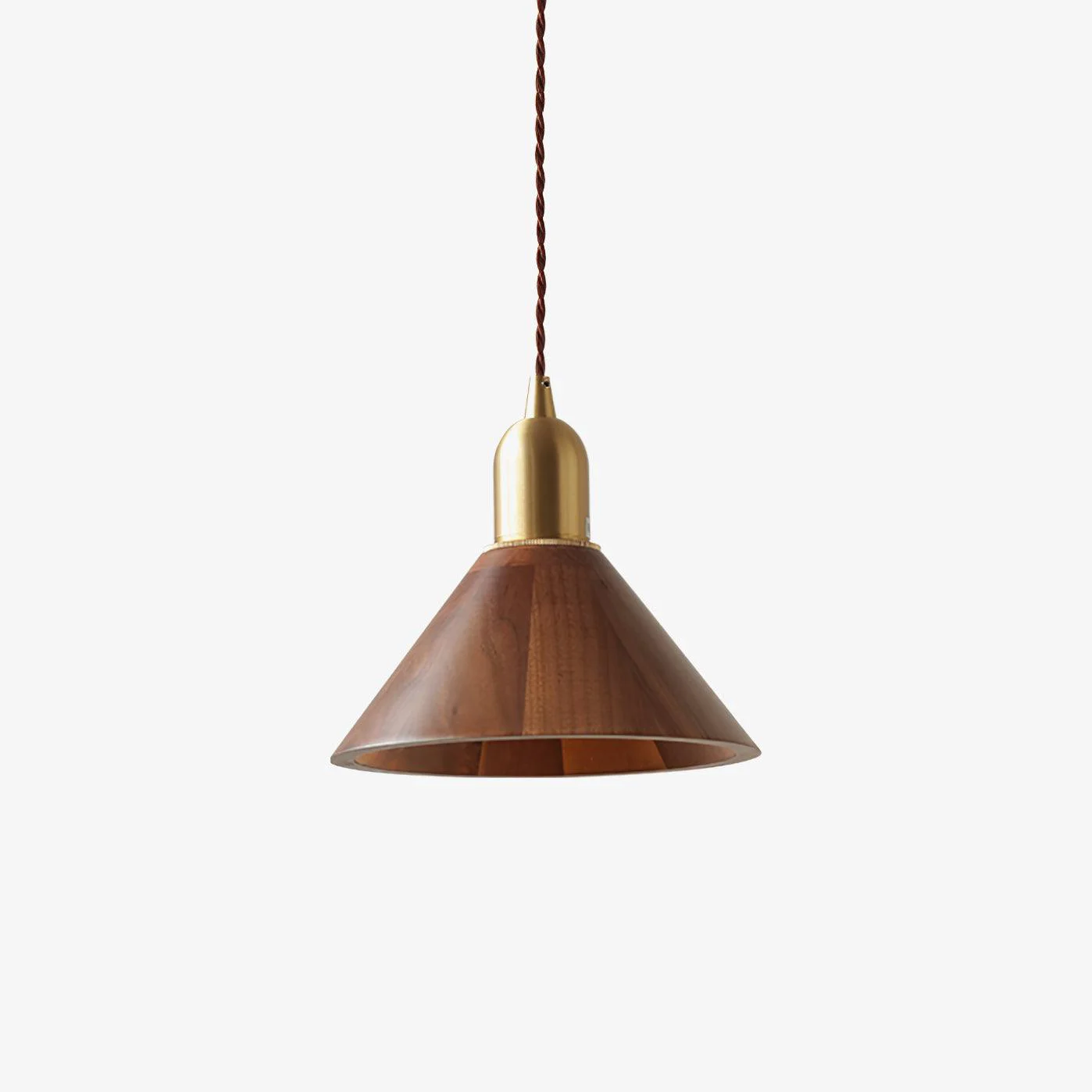 Convenient Lyfa Walnut Pendant Light Artisan