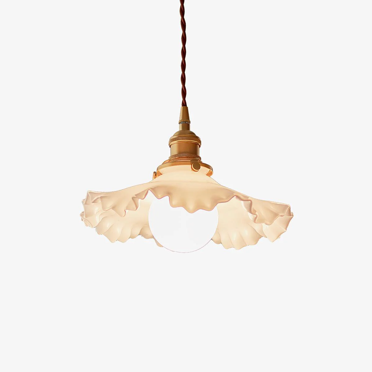 Authentic Small Floral Pendant Lamp Pure