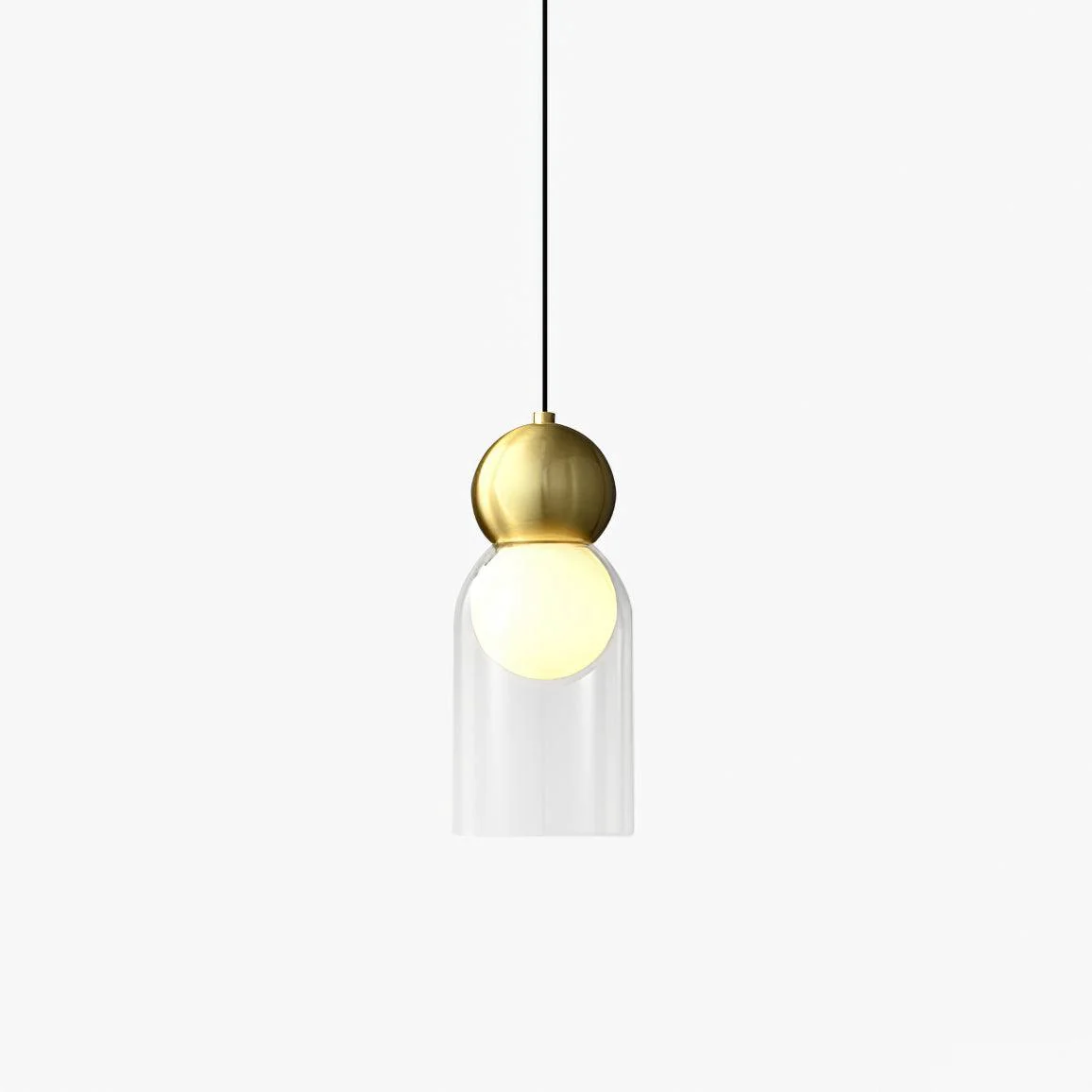 Eco-Friendly Dani Brass Pendant Lamp Responsible