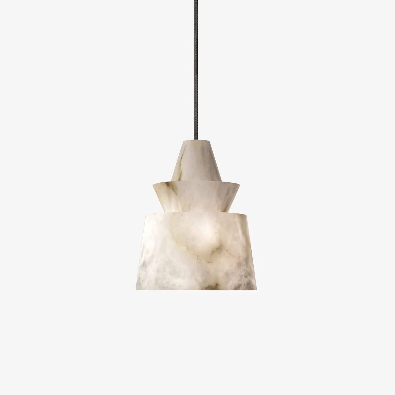 High-Quality White Alabaster Pendant Light Outstanding