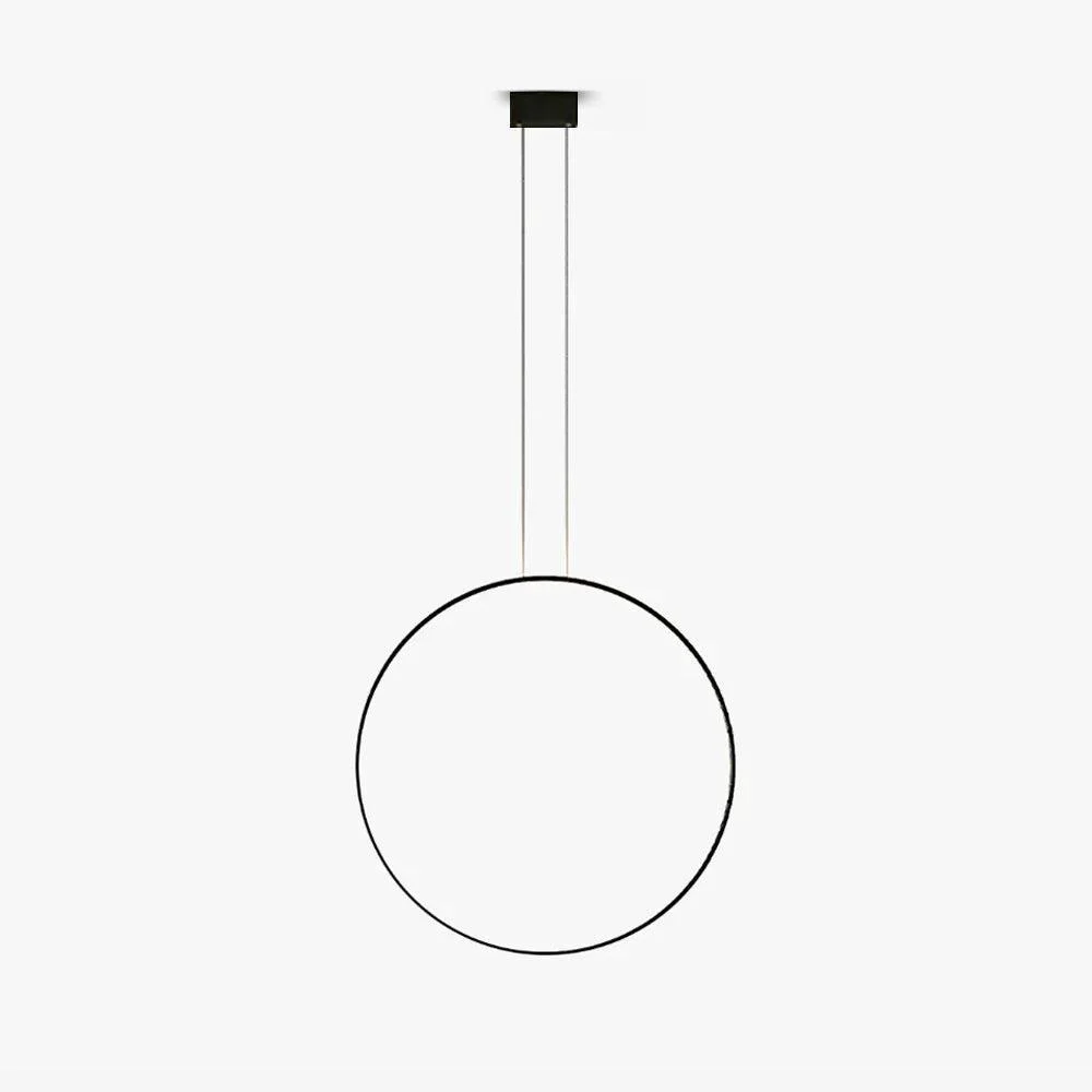 Traditional Nightfall Circle Pendant Light Minimalist