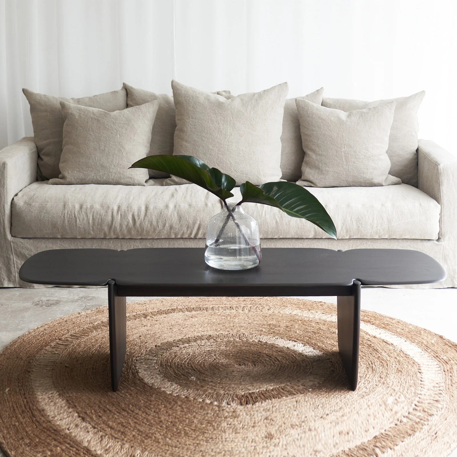 Environmentally Friendly PI Coffee Table Mahogany – Dark Brown High-End