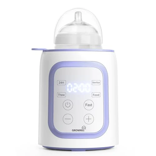 Refined 8-in-1 OG Fast Bottle Warmer with Timer Purple Lightweight