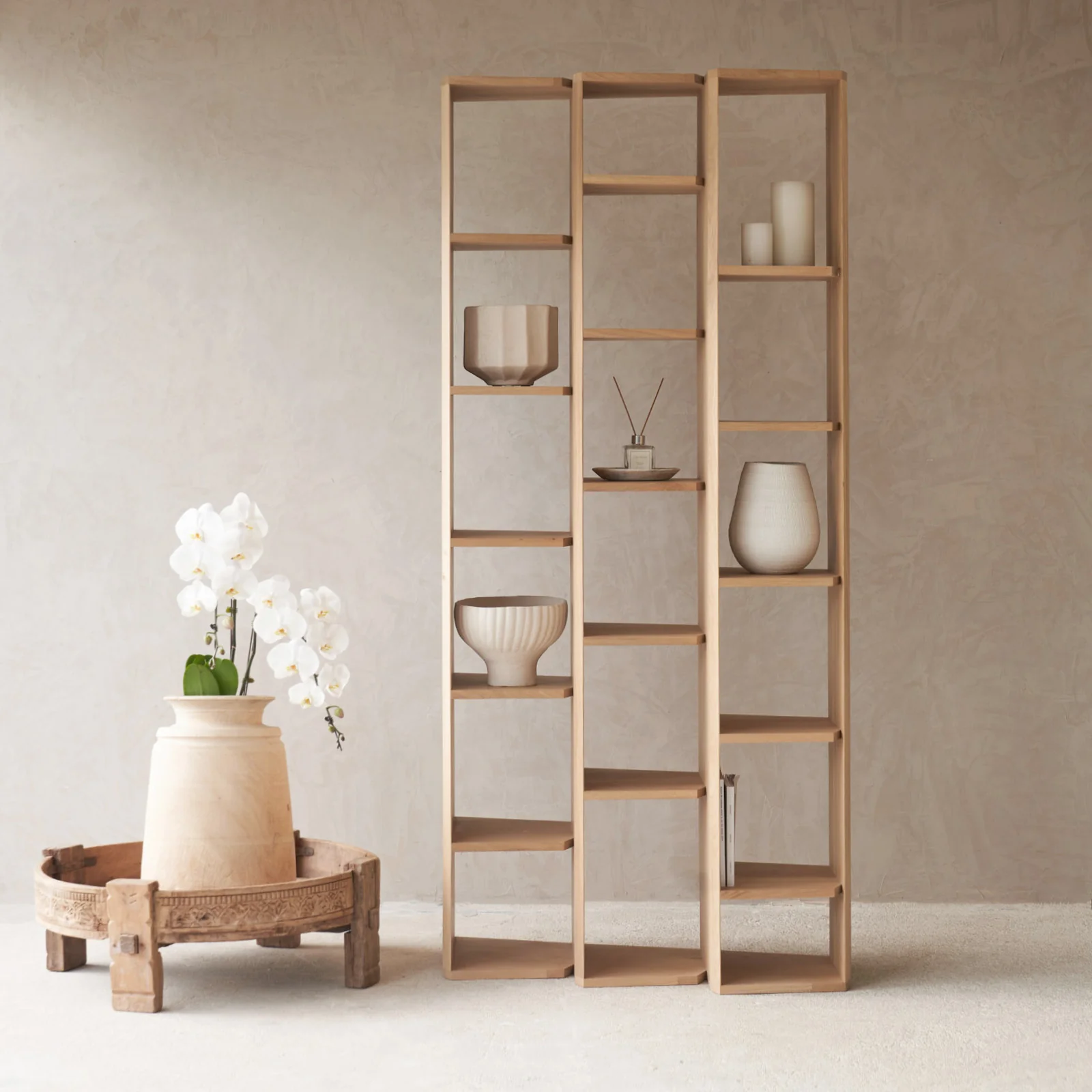 Convenient Stairs Rack Oak Advanced