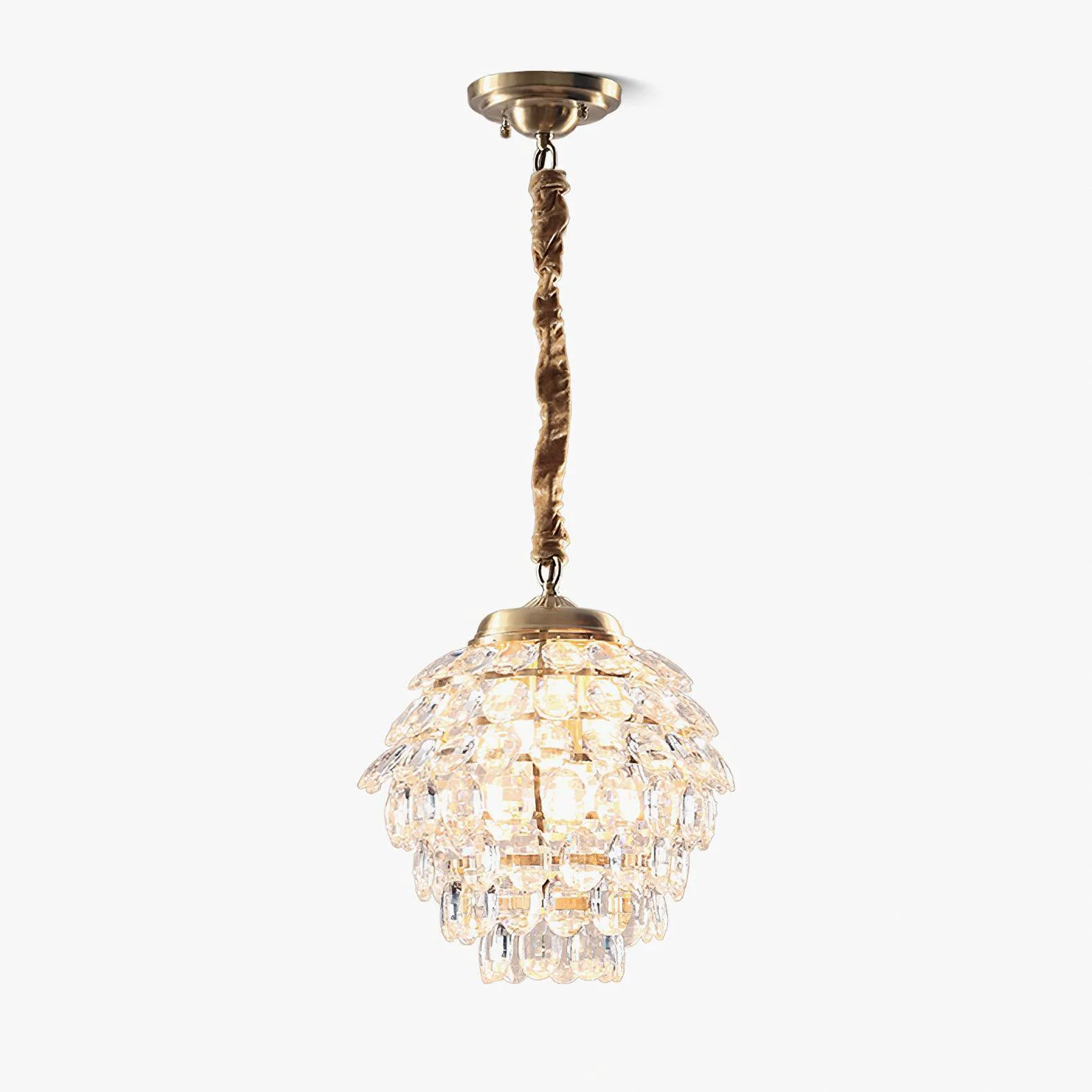 Functional Roxanne Crystal Pendant Light Unique