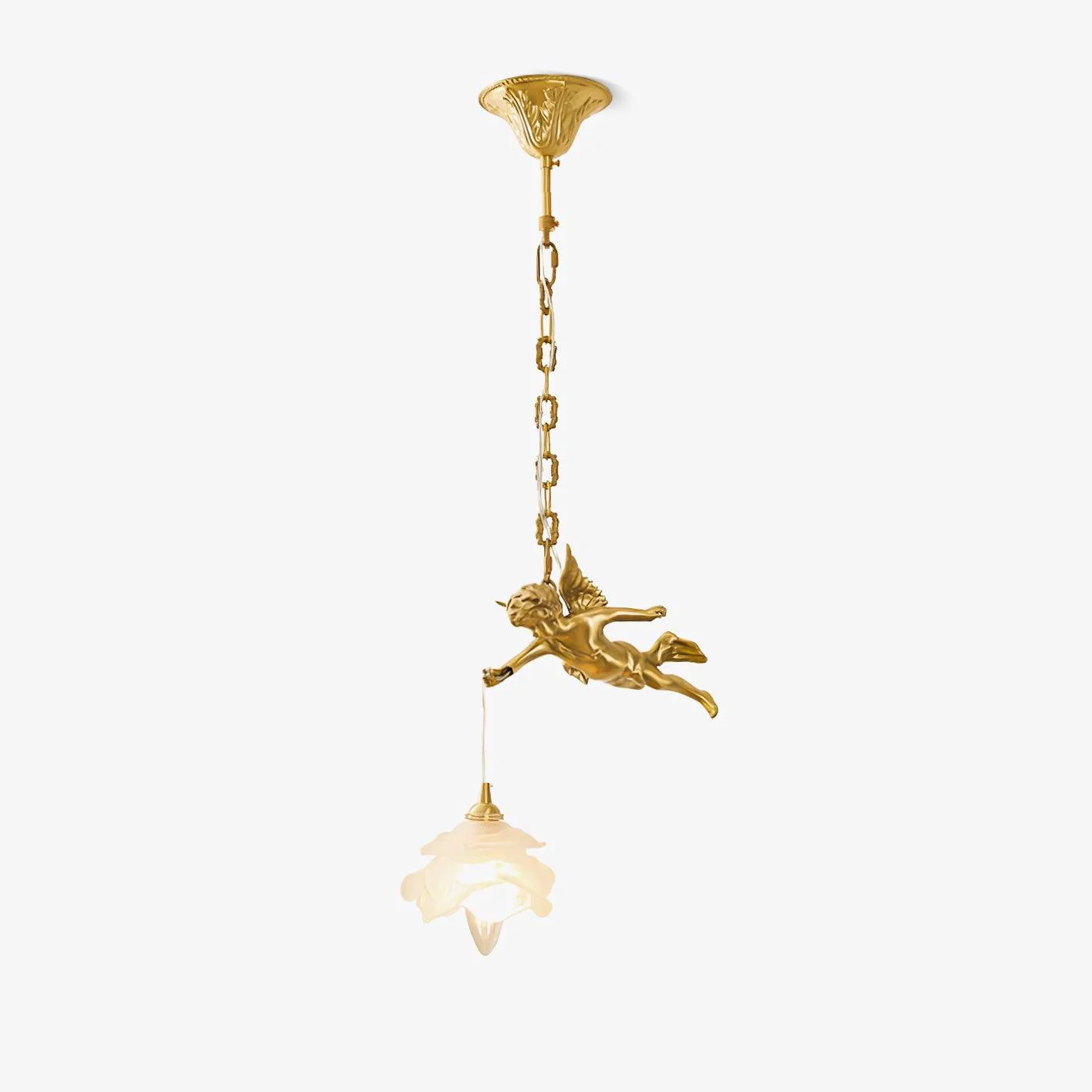 Organic Vintage Angel Pendant Light High-Quality