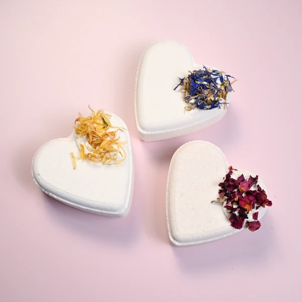 Advanced Botanical Heart Bath Bomb Original Design