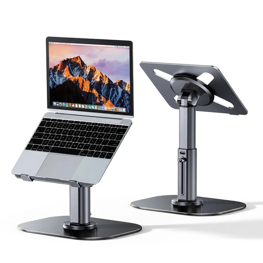 Advanced Adjustable Metal Laptop Riser Foldable Aluminium Steel Specialty