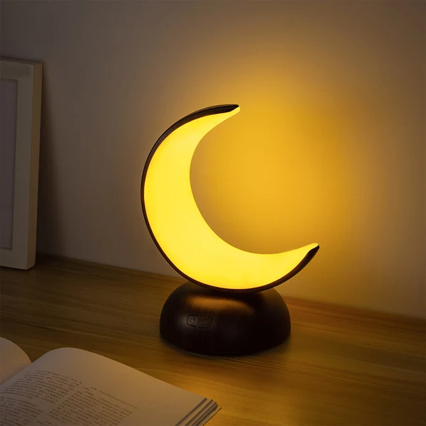 Modern Crescent Moon Night Light Exclusive