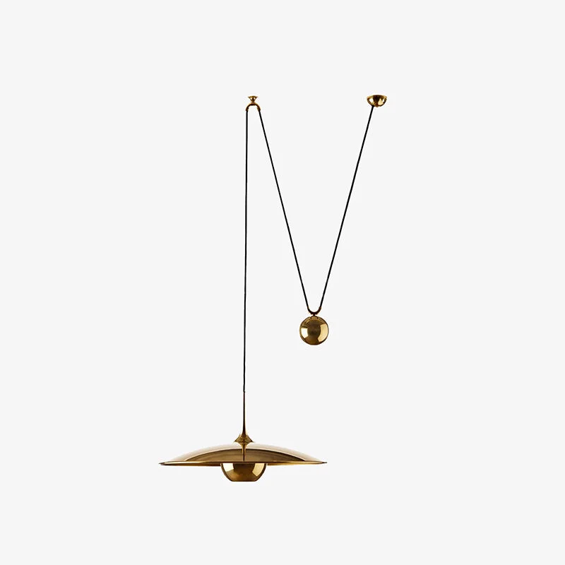 Natural Cairns Minimalist Metal Pendant Light Gold Smart