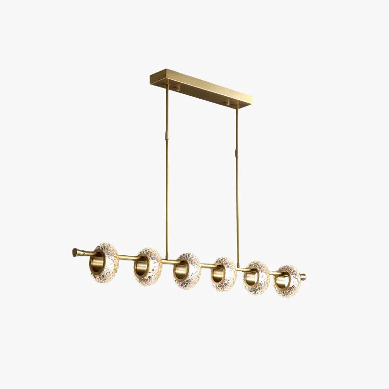 Relaxed Marilyn Modern Luxury metal Glass Pendant Light Gold User-Friendly