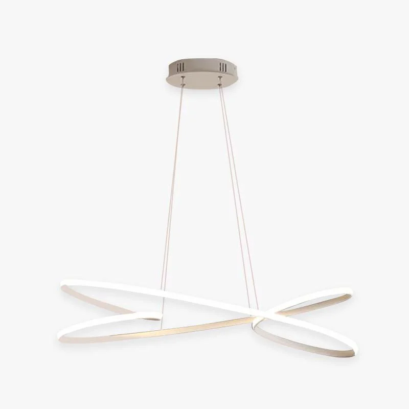 Clean Modern Minimalist Metal Pendant Light White Black Smart