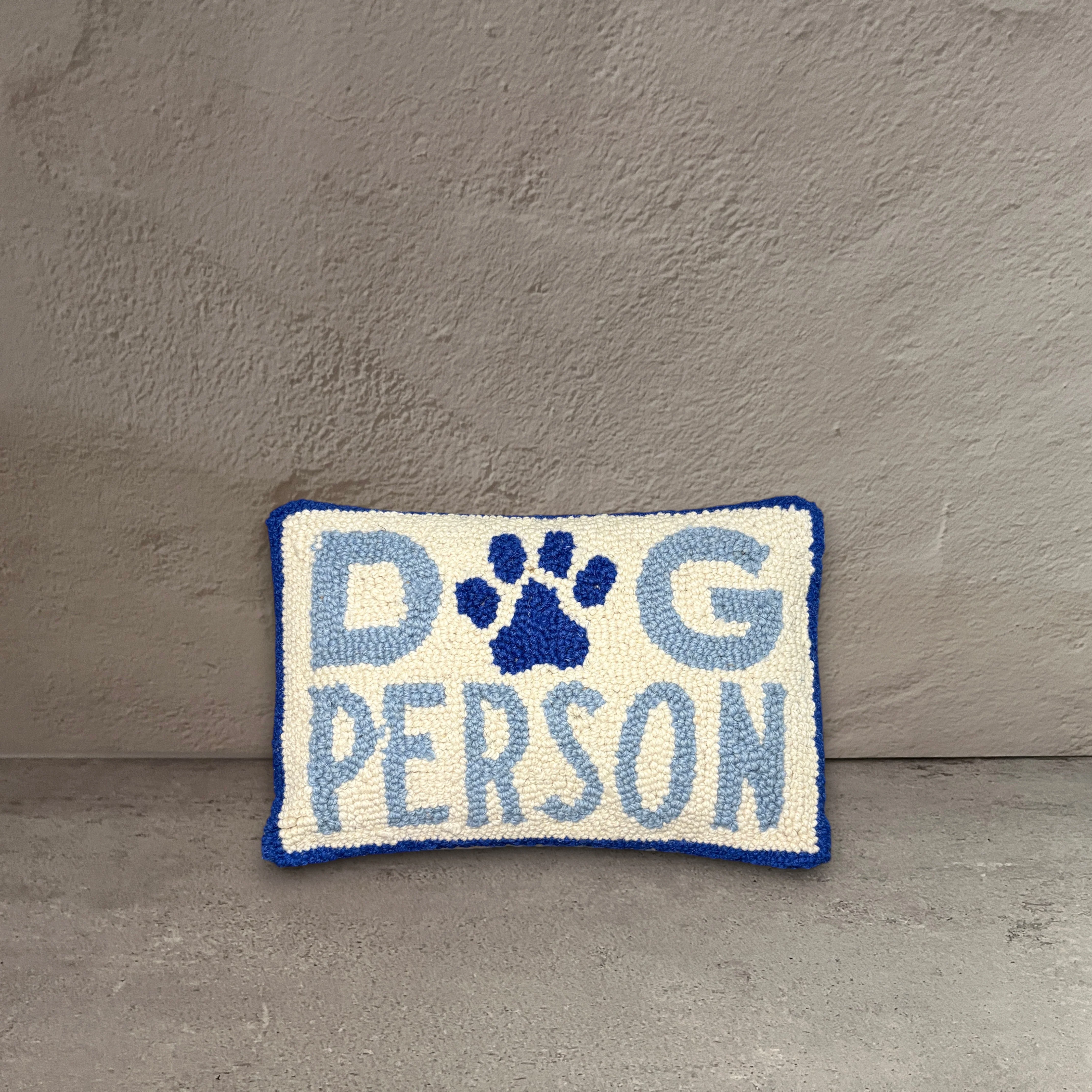 Fashionable Dog Person Hook Pillow Top-Quality