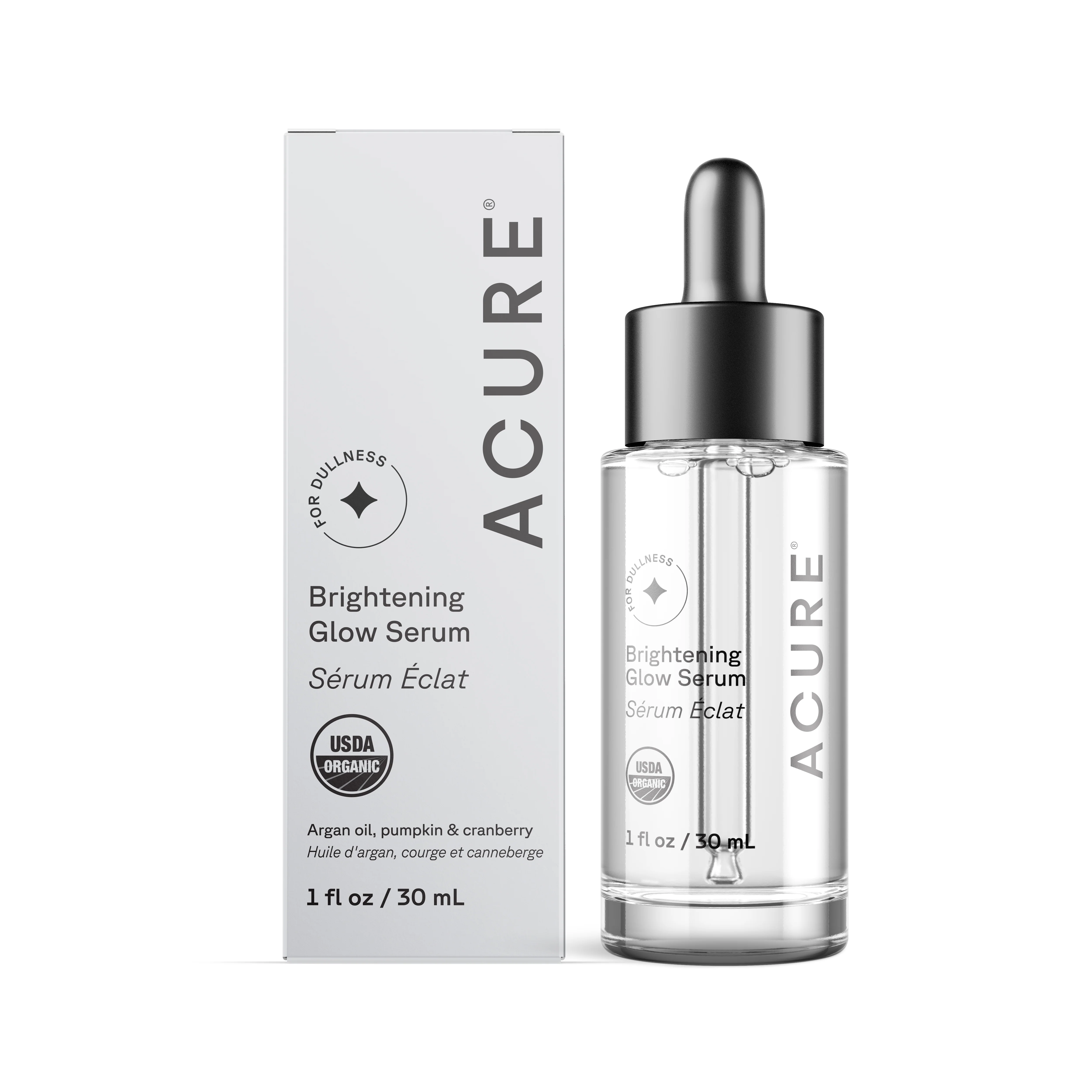 Easy-to-Use Acure Brightening Glowing Serum Reusable