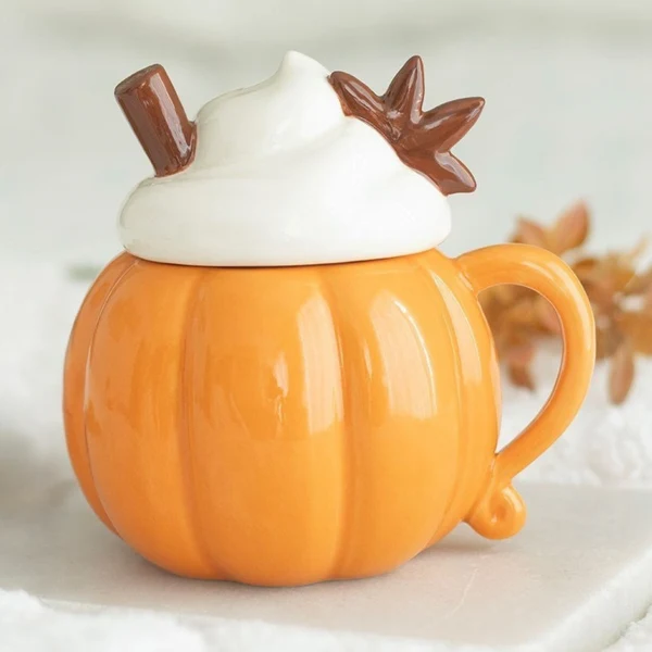 Advanced Pumpkin Cream Lidded Tealight Warmer Original