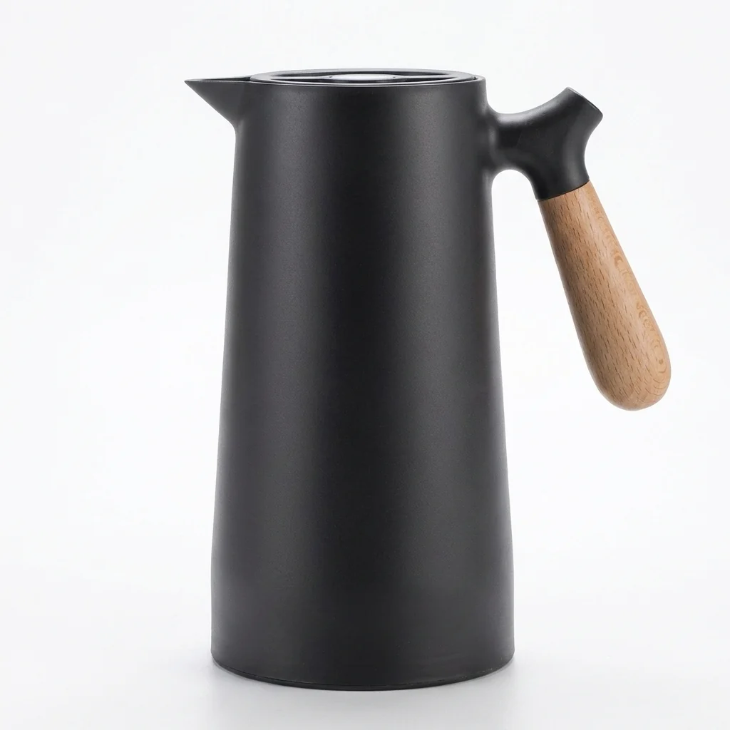 Reusable 1L Insulated Vacuum Flask Keeps Drinks Hot up to 24h World-Class