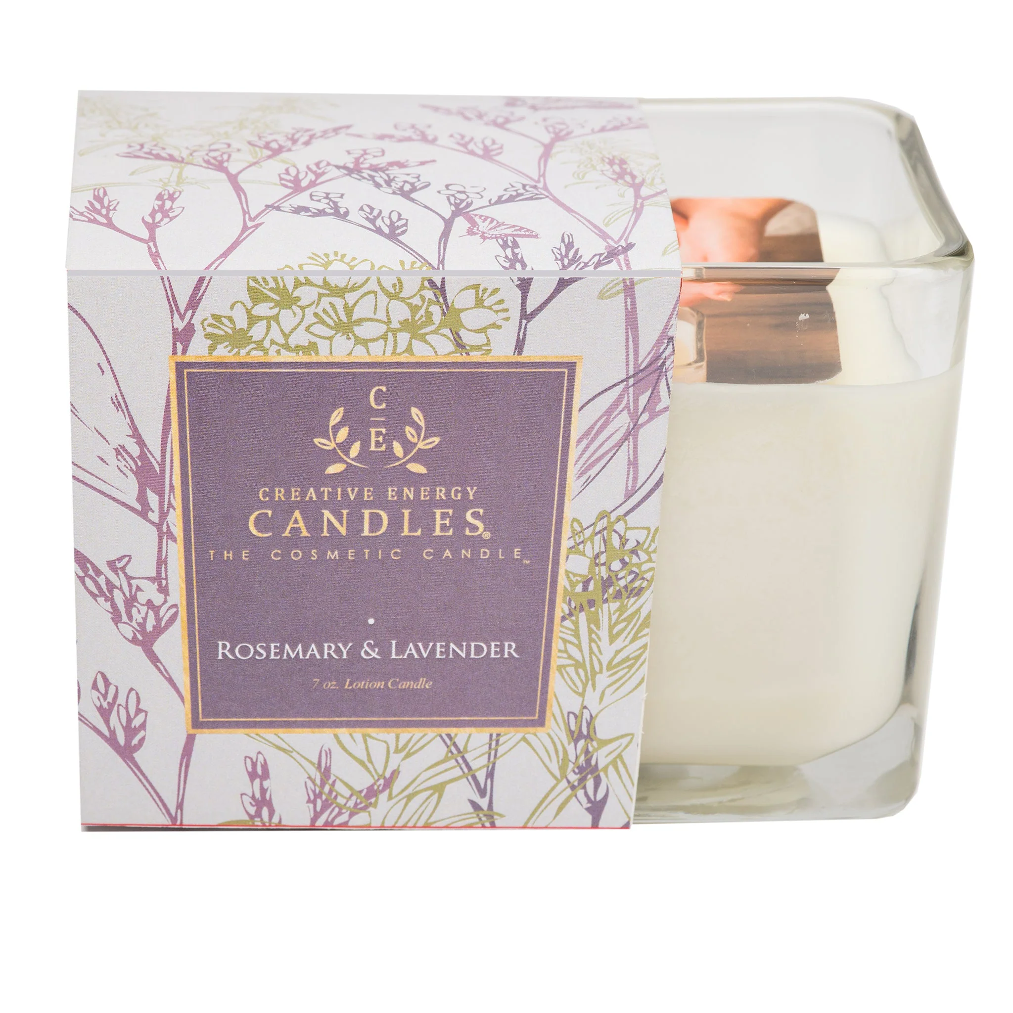 Unique Rosemary Lavender Soy Lotion Candle Exceptional