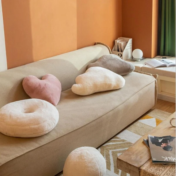 Classic Nordic Abstract Throw Cushion Secure